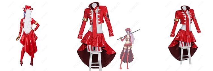 ONE PIECE（ワンピース） ベロ・ベティ 東軍軍隊長 コスプレ衣装｜高再現＆高品質で長く使える【COSCLT公式通販】