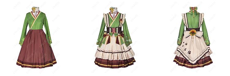 ウマ娘 プリティーダービー マンハッタンカフェ 柳緑小夜 コスプレ衣装｜高忠実度再現＆快適素材【COSCLT公式】