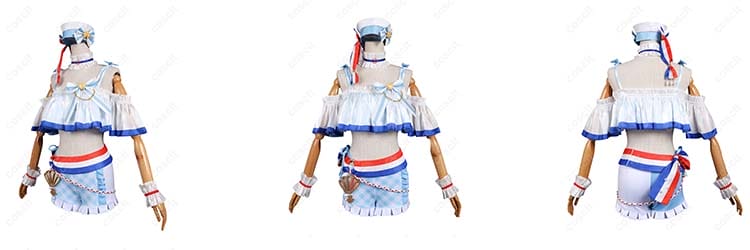 プロジェクトセカイ 桃井愛莉 コスプレ衣装｜ブルーマリン・クルースタイル【COSCLT公式】