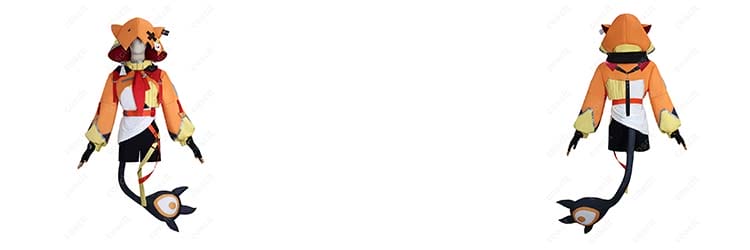 hololive ジジ・ムリン コスプレ衣装で、あの元気なムードをそのまま再現