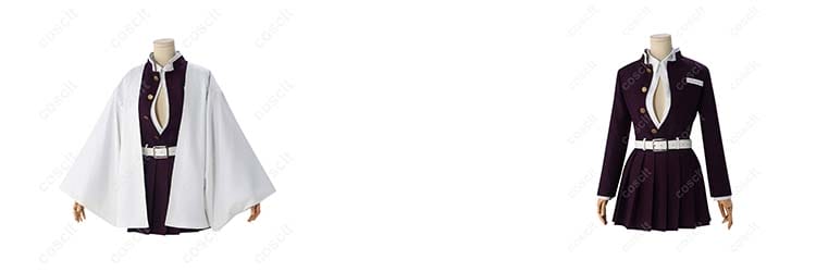 鬼滅の刃 甘露寺蜜璃（恋柱） 刺繍入り隊服コスプレ衣装｜やわらかな強さと可憐さを纏う一着