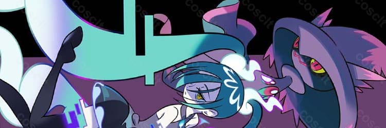 ポケモン×初音ミク ムウマージコラボ衣装 コスプレ衣装｜幻想感と映えを両立する高再現ver.