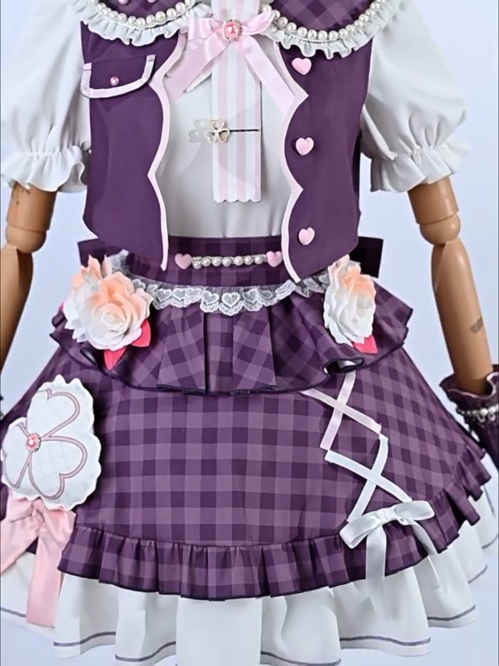 桃井愛莉 コスプレ衣装をお探しならCOSCLTへ。プロセカ4周年 MORE MORE JUMP版を忠実再現し、快適な着心地と華やかなデザインを実現。イベントや撮影に最適な一着を今すぐチェック！詳細はこちらから。