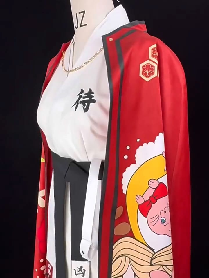 HUNDRED LINE 凶鳥狂死香の私服コスプレ衣装。マントや髪飾り、手袋までそろい、独特の雰囲気を自然に再現。COSCLTで詳しく見る。